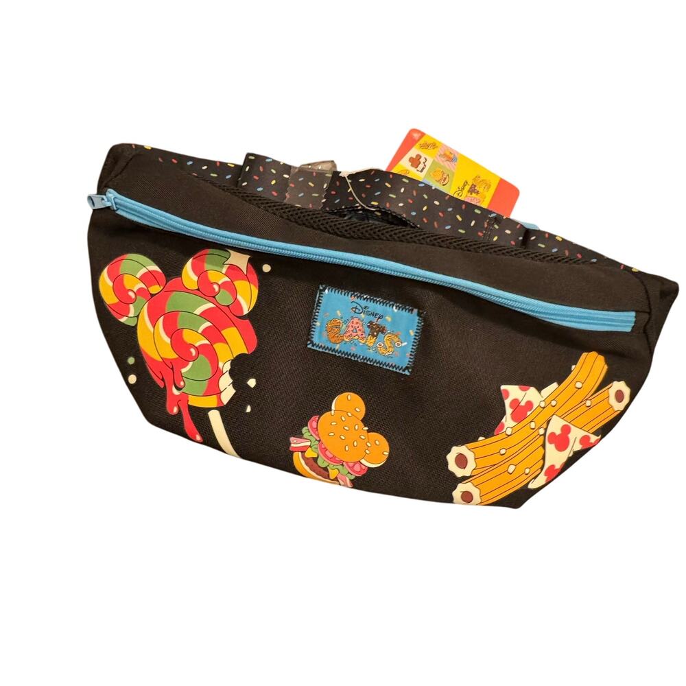 NWT 2024 Disney Parks Disney Eats Park Snacks Large Travel Belt Bag Fanny Pack